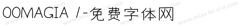 00MAGIA 1字体转换